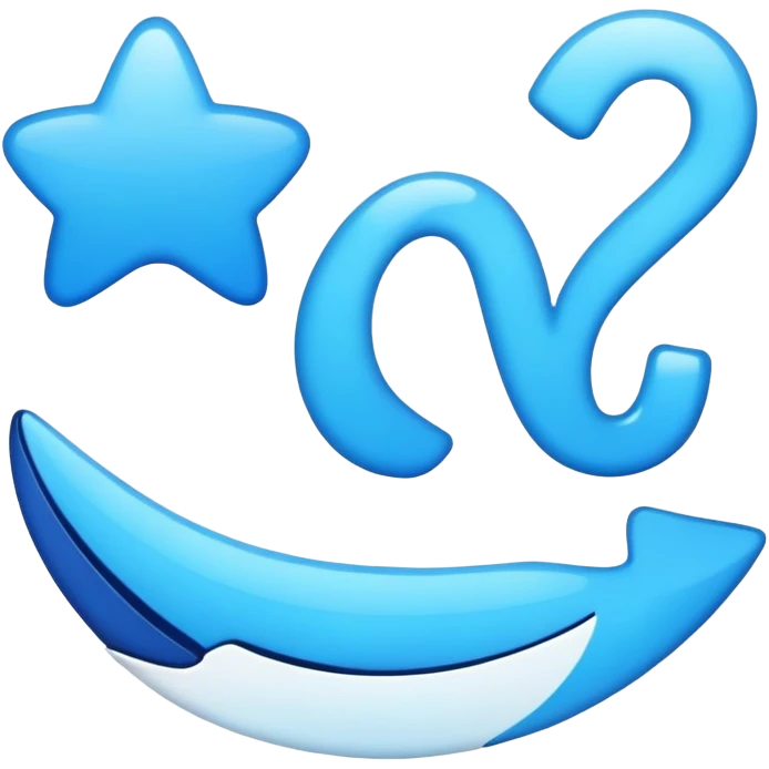 blue emoji