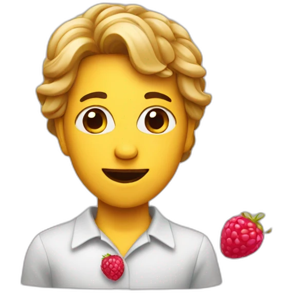 Rasberry emoji
