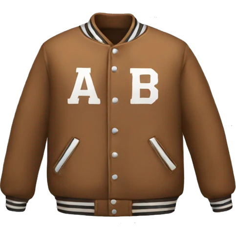 Baseball jacket emoji