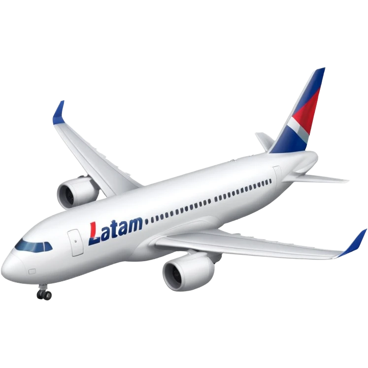 creame un avión de latam emoji