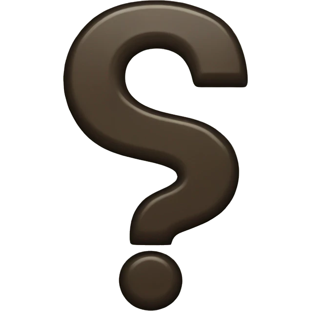QUESTION MARK money emoji