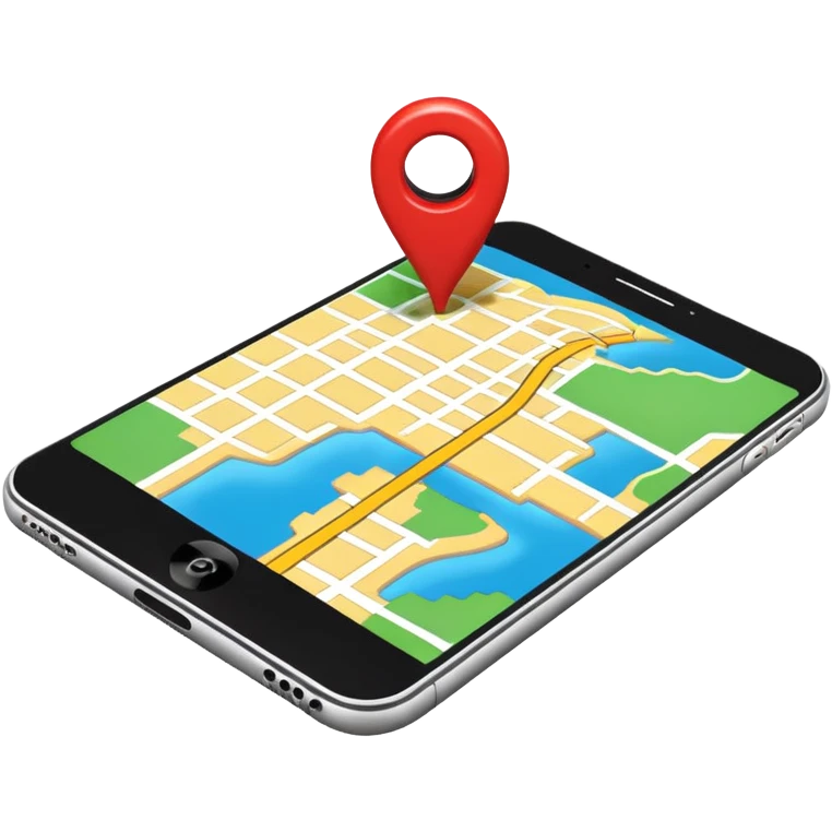 GPS map emoji