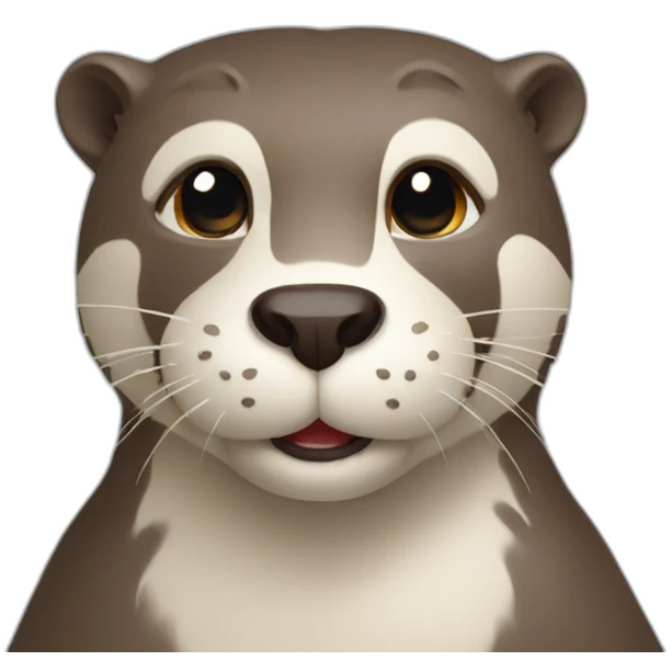 working otter as working otter emoji