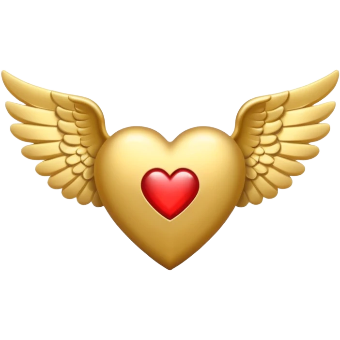 heart with angel wings emoji