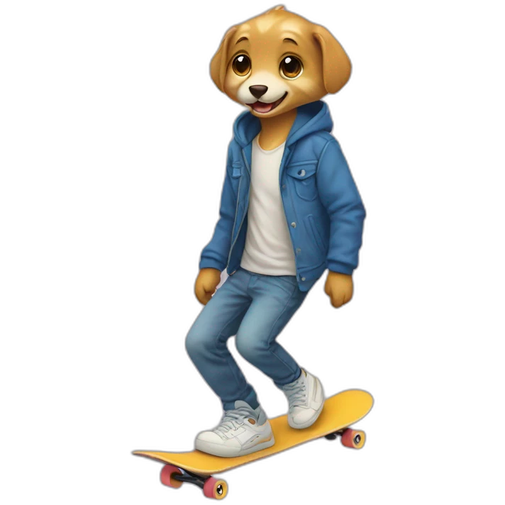 ferrit on skateboard emoji
