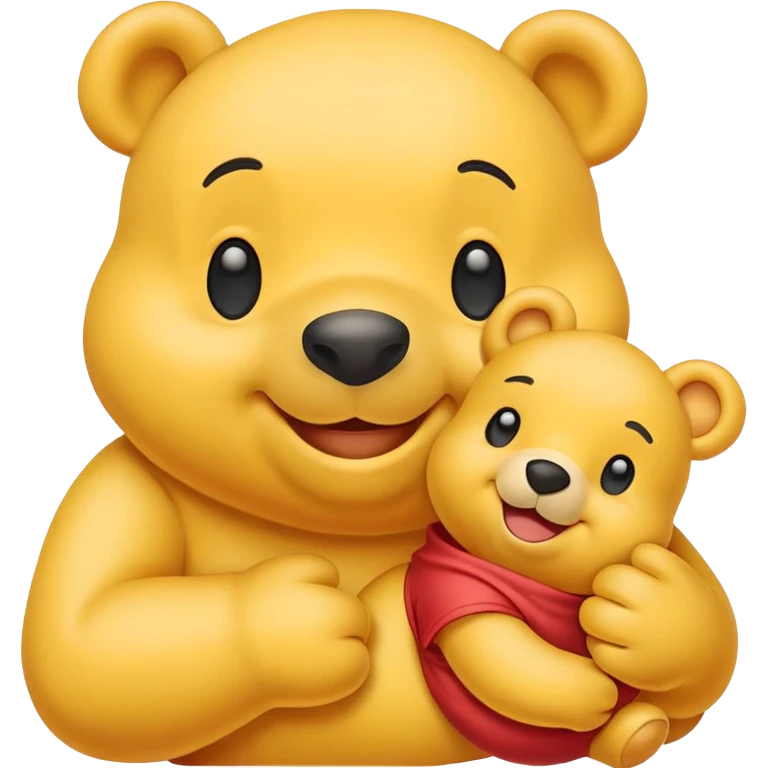 Emoji Pooh having a Pooh emoji