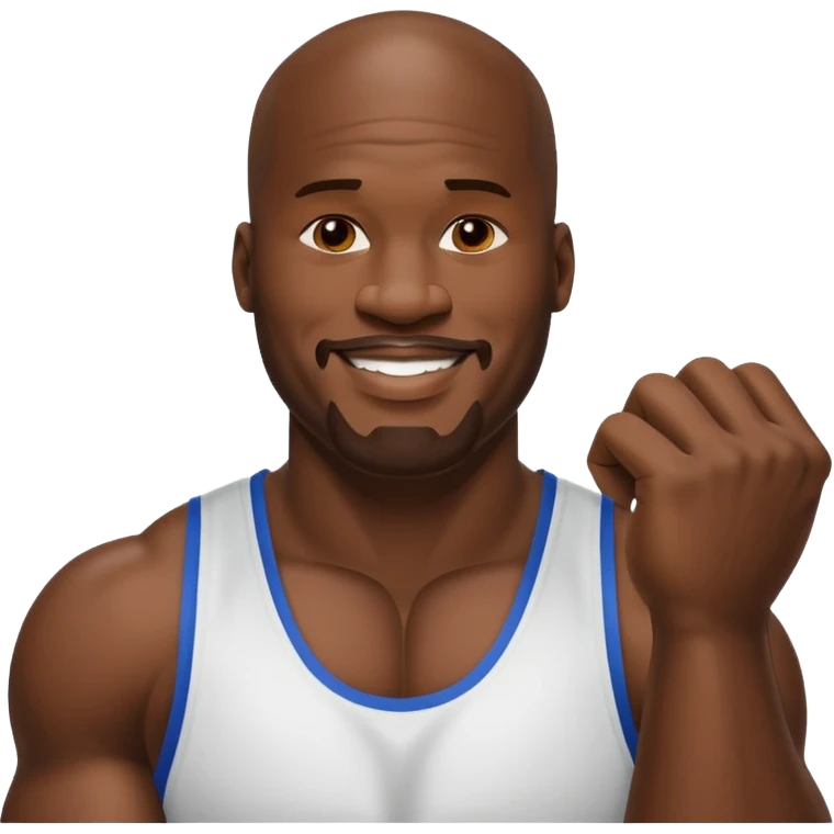 Hyper-realistic Shaqueille O'Neill emoji
