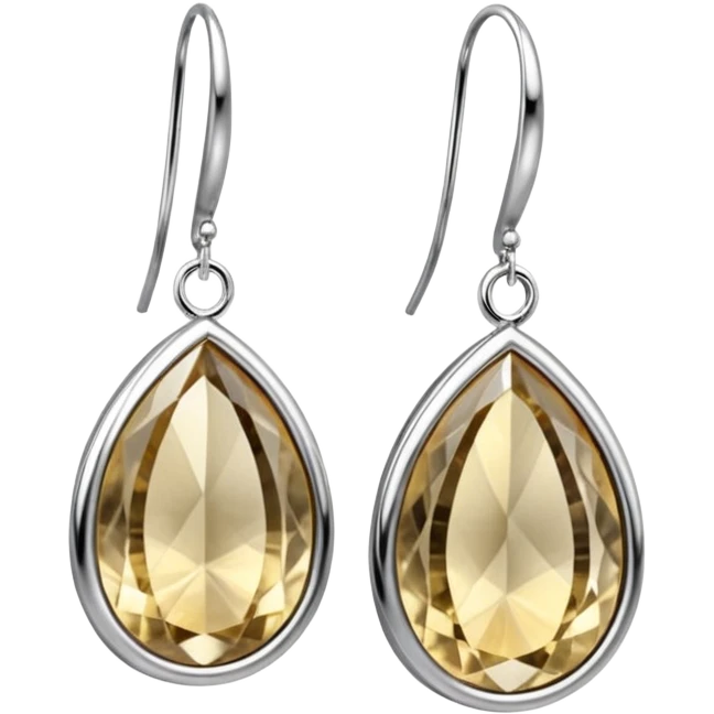 8000x8000bpixels, 7k quailty, isolated, rendering, transparent background, clean smooth thin lines  ultra realistic, highly valued for its stunning appearance and unique characteristics. Slightly translucent, Platinum Rutilated Quartz Luxurious earrings set emoji