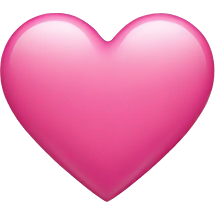 pink heart emoji