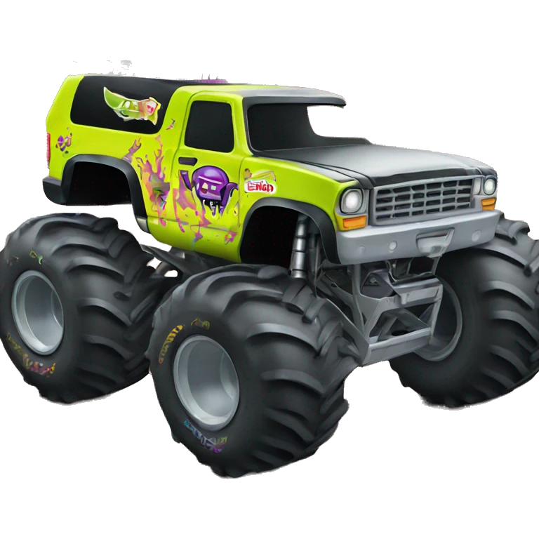 Monster jam truck  emoji
