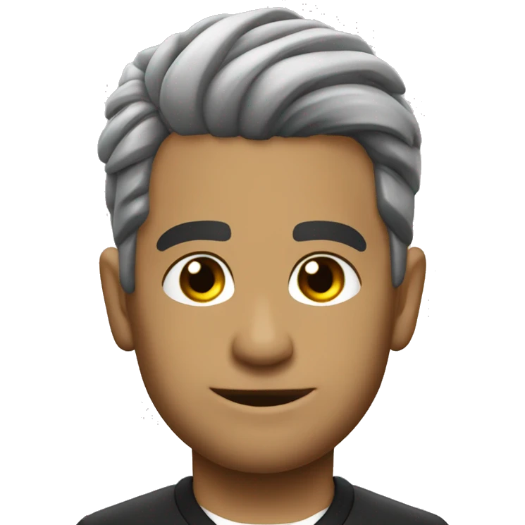 Corinthians pardo e cabelo grisalho emoji