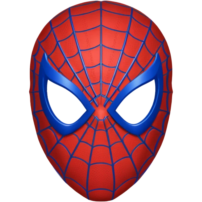 Spiderman mask without background  emoji
