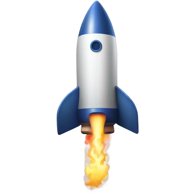 rocket lift off emoji