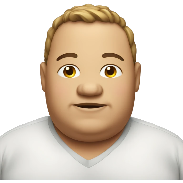 Fat person emoji