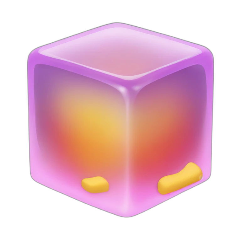 gel cube emoji