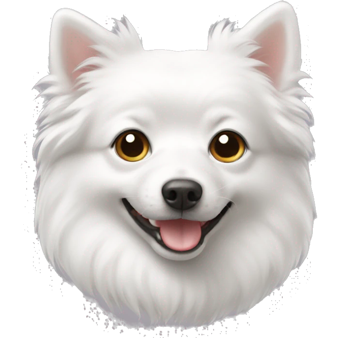 white spitz emoji