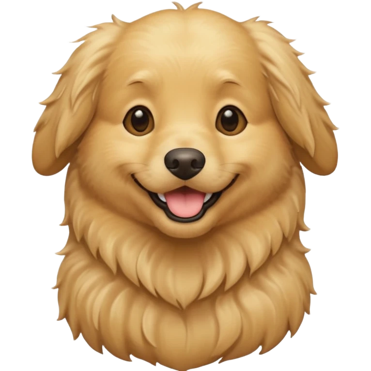golden dog  emoji