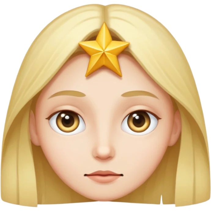 yıldız gözlü kendi  emoji