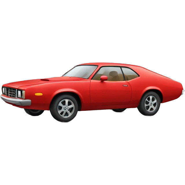 Red car emoji