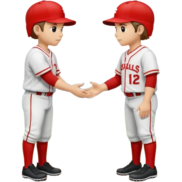 quiero dos equipos enemigos de baseball  emoji