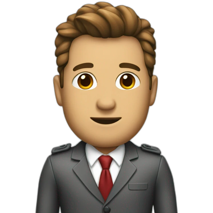 suit man rocket emoji
