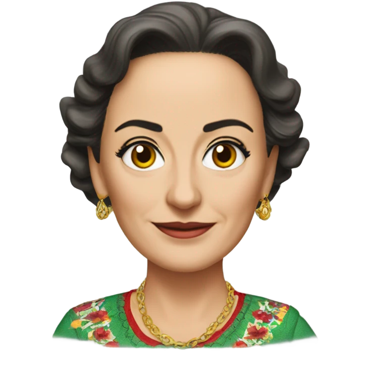 super realistic president of mexico Claudia Sheinbaum Pardo emoji