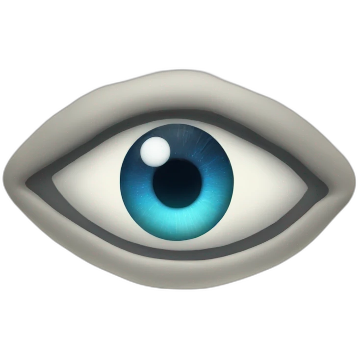 Third mystical eye emoji