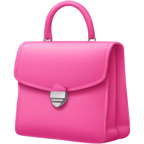 Pink bag emoji