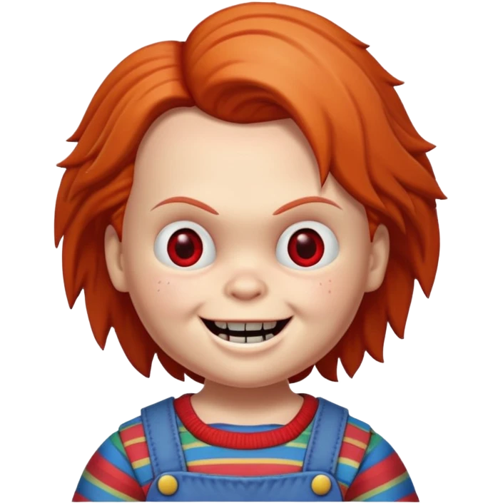 Un emojin de chuky emoji