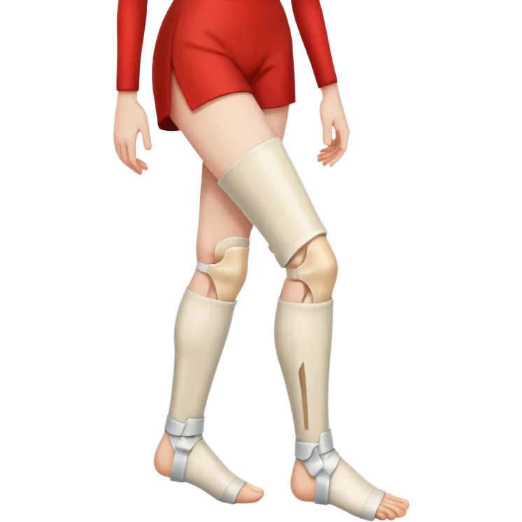 broken bone leg @emoji emoji