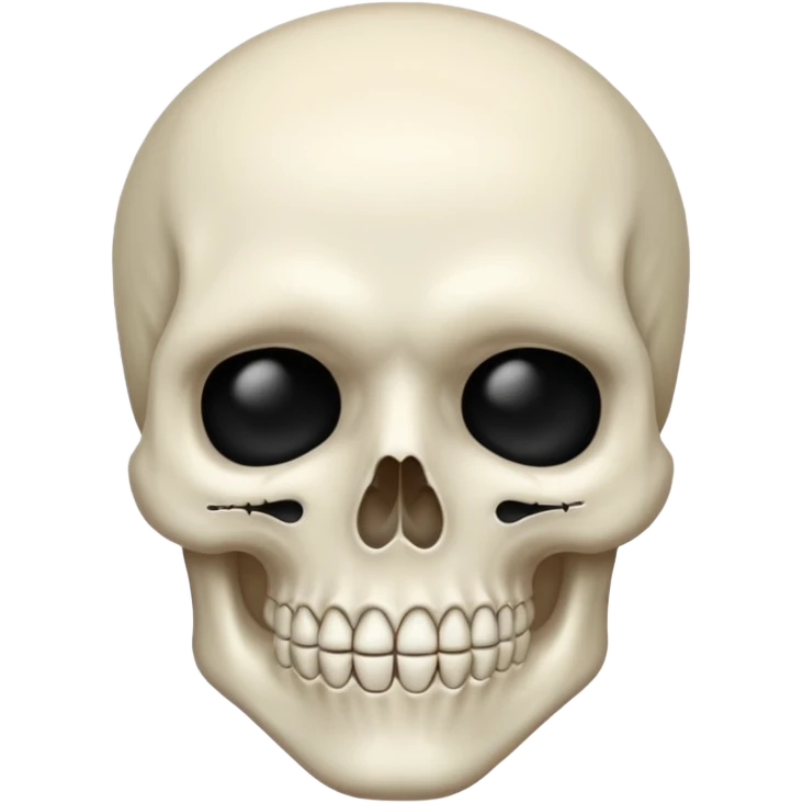 Realistic 💀 emoji