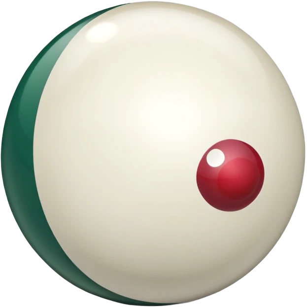 bordeaux biliard ball emoji