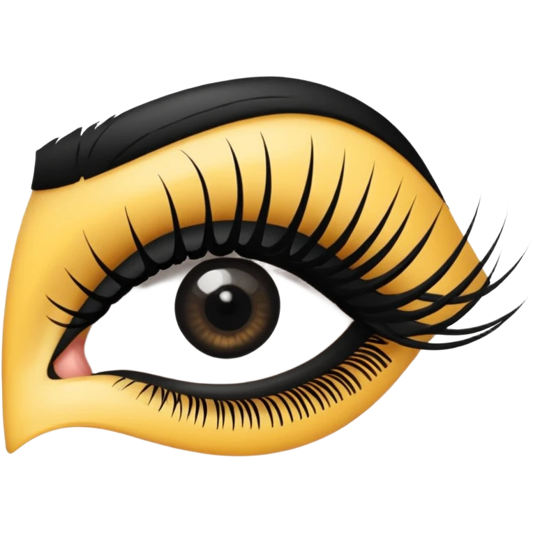 eye lashes mascara  emoji