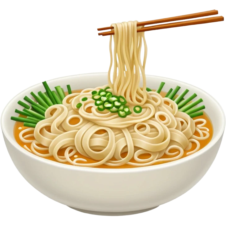 cold noodles emoji