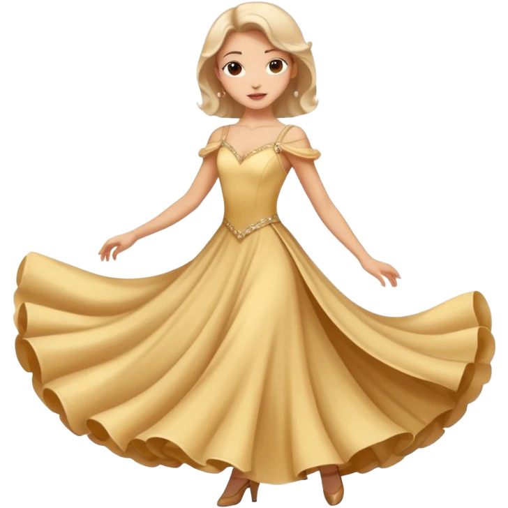 sports ballroom dancing girl emoji