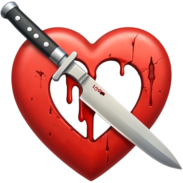Knife in the heart  emoji