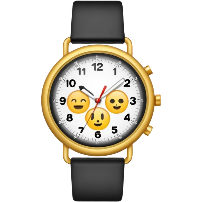 analog watch emoji