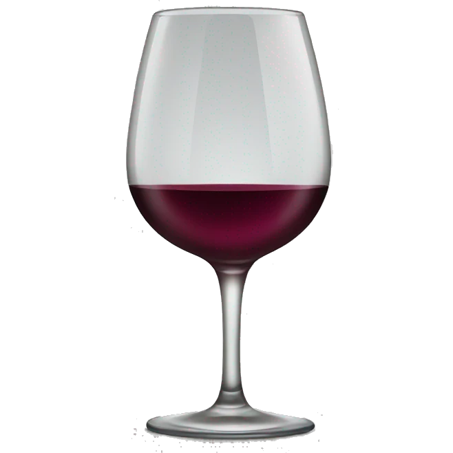 emty wine glass emoji