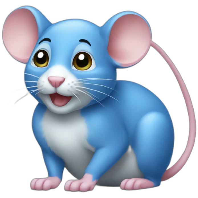 blue mouse emoji