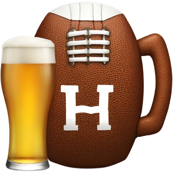 Football beer emoji