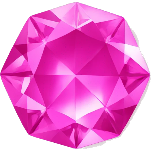pink sapphire gem emoji
