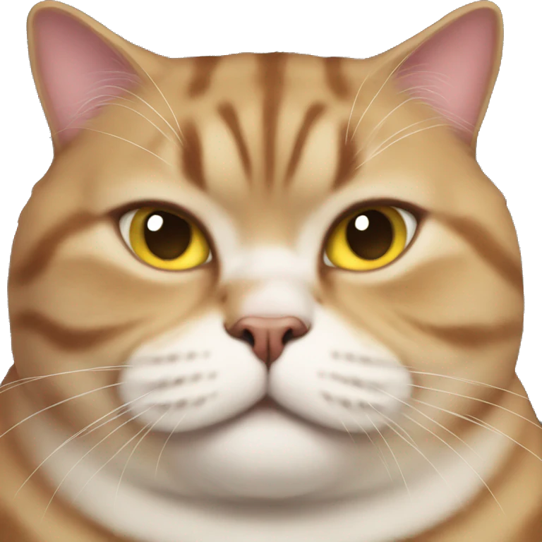 Super fat cat  emoji