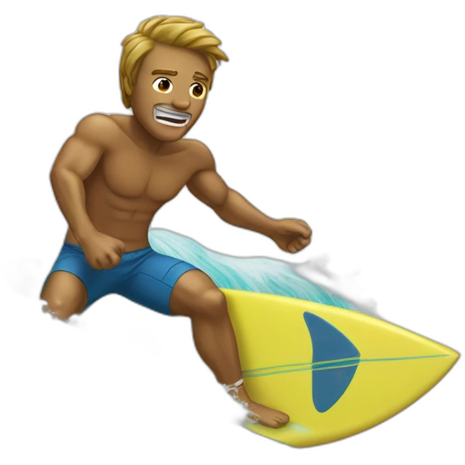 surf smack the lip emoji