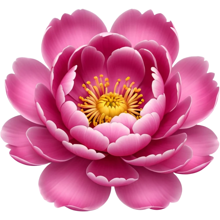 Peony emoji