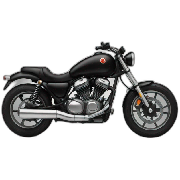 motorcycle-black emoji