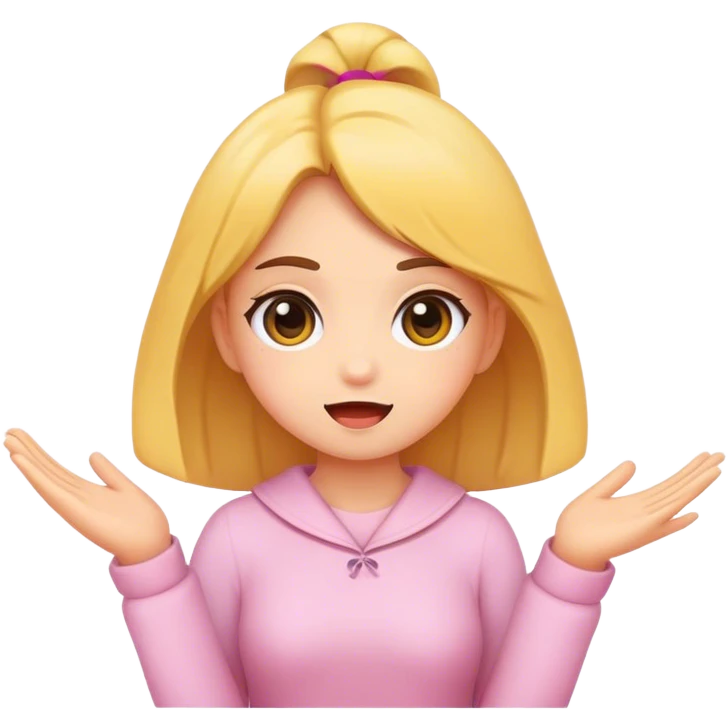 cute girl emoji
