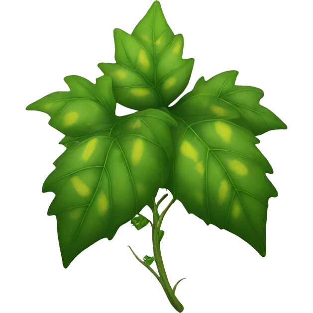 Poison Ivy plant  emoji