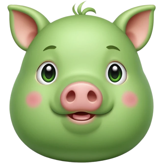 green pig emoji