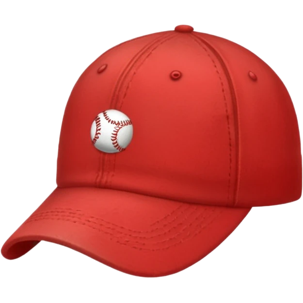 red baseball hat emoji