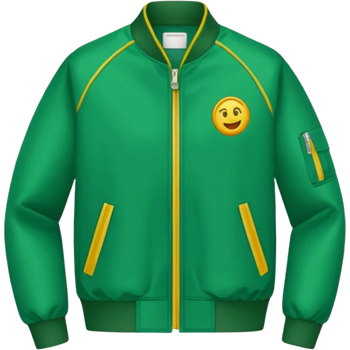 green "master's" jacket emoji emoji